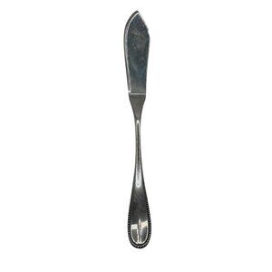 Oxford Hall Crystal Palace Stainless Steel Butter Spreader Knife Bead Edge